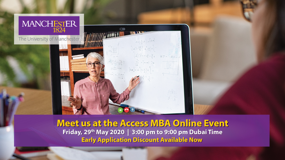 Meet us at the Access MBA Online Event