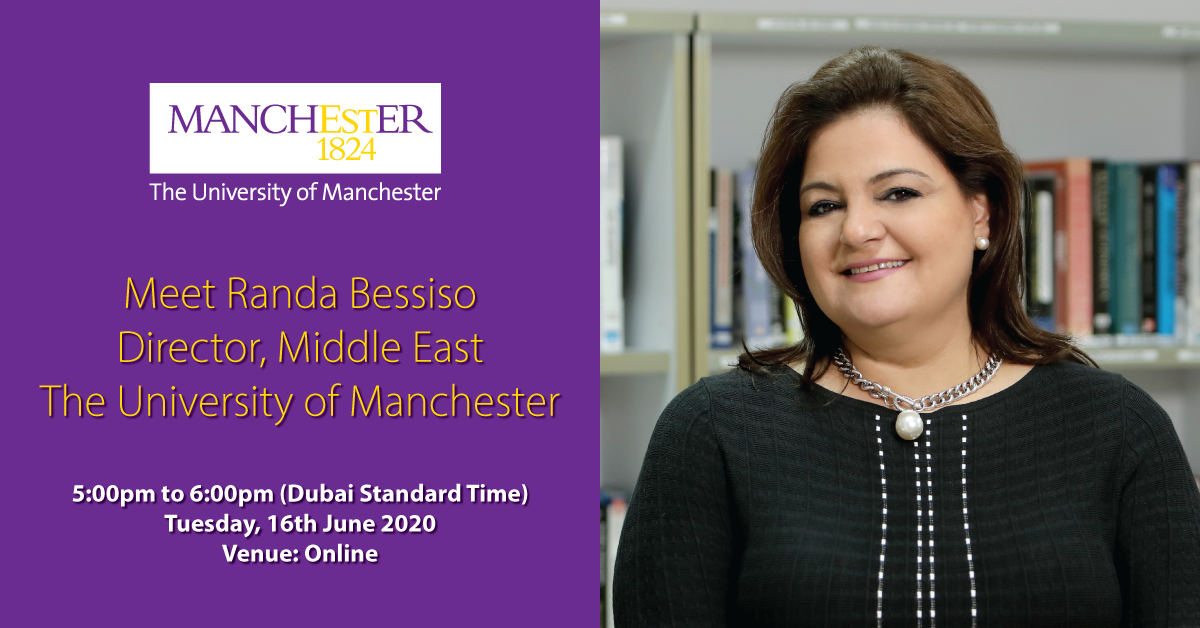 Meet Randa Bessiso – Director, Middle East, The University of Manchester