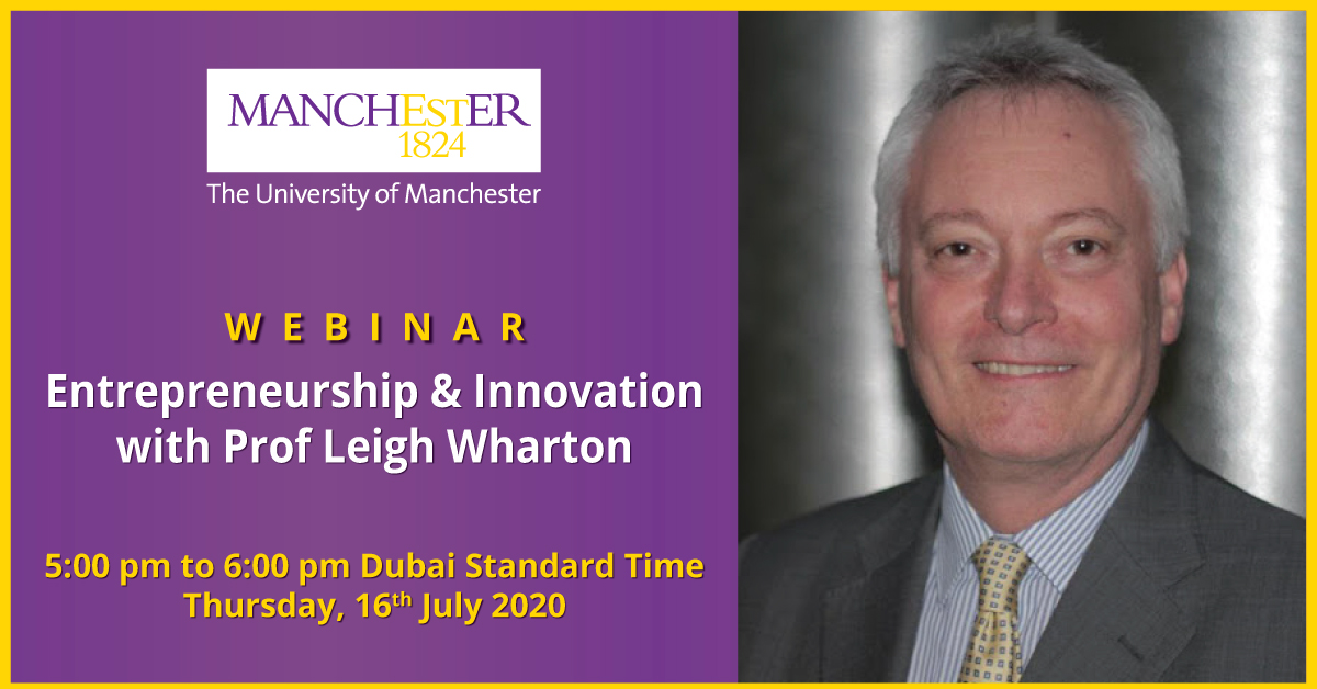 Entrepreneurship & Innovation with Prof Leigh Wharton