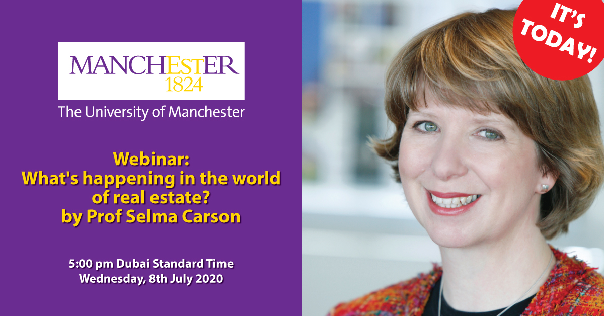 "What's happening in the world of real estate?" with Prof Selma Carson