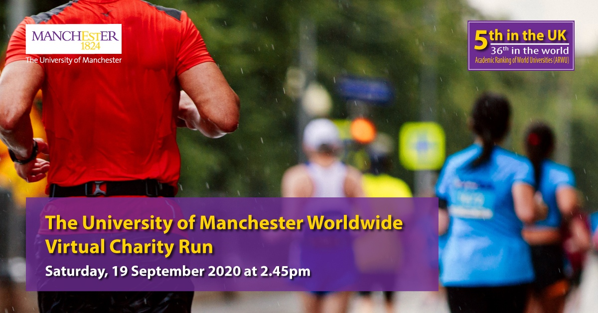The University of Manchester Worldwide - Virtual Charity Run 2020 