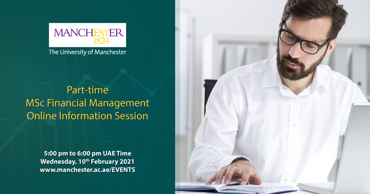 Join the MSc Financial Management Online Information Session