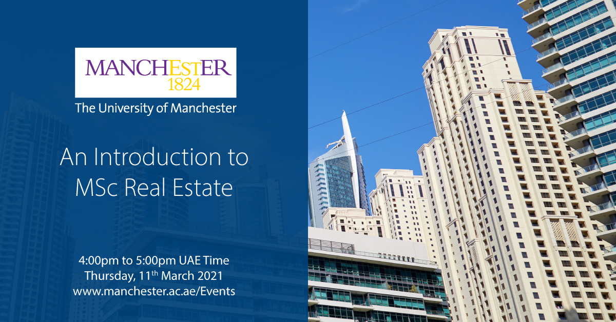 An Introduction to MSc Real Estate