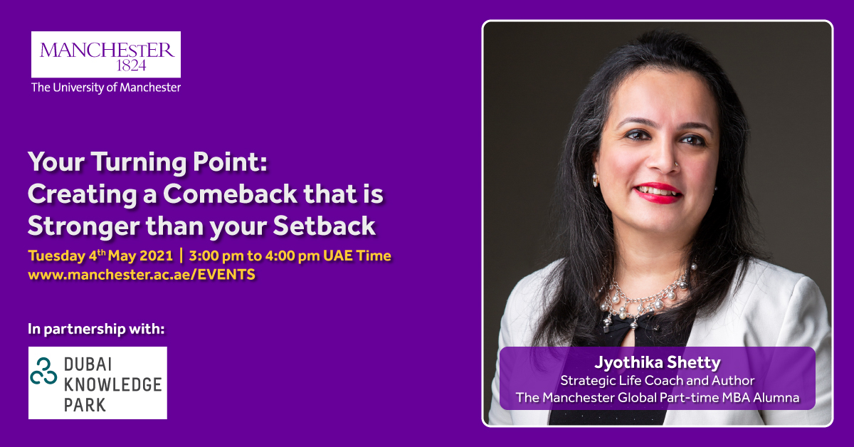 Your Turning Point - Creating a Comeback that is Stronger than your Setback by Jyothika Shetty