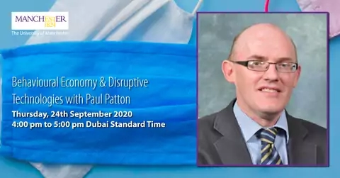 Online Masterclass with Paul Patton Behavioural Economy & Disruptive Technologies