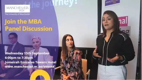 MBA Panel Discussion - How to manage your MBA journey?